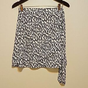 Veronica M Animal Print Skirt size m